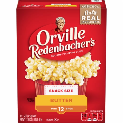 Orville Redenbacher’S Butter Microwave Popcorn Perspective: front