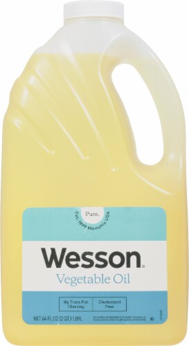 Wesson® Pure Vegetable Oil Perspective: front