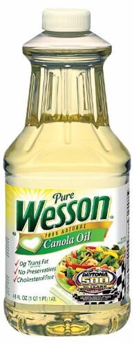 Wesson Canola Oil Perspective: front