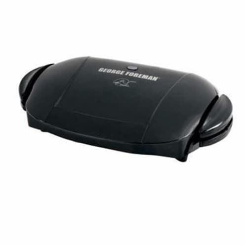 George Foreman Removable Plate Grill Black Perspective: front