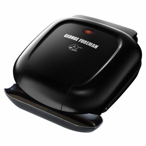 Applica GR0040B 2-Serving Basic Plate Grill with Vertical Storage - Black Perspective: front