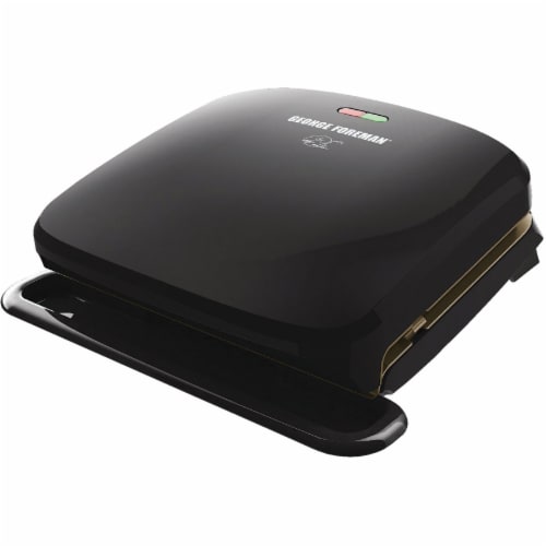Applica George Foreman Indoor Grill – Black Perspective: front