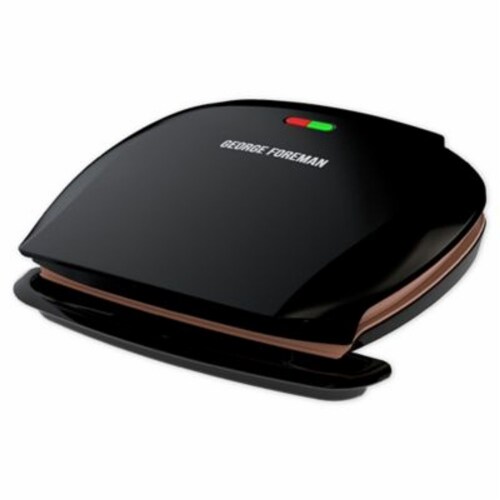 NEW George Foreman 5-Serving Removable Plate Electric Indoor Grill Panini  Press