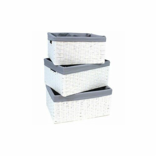 Redmon Nested Basket Set, 3 Piece Perspective: front