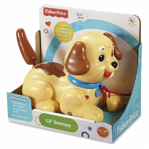 Fisher-Price® Brilliant Basics Lil' Snoopy Pull Toy - Brown/White, 1 ct -  Dillons Food Stores