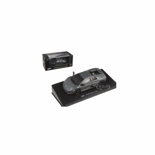 Hot wheels P4883 Lamborghini Murcielago LP 640 Gray Elite Edition 1-43 Diecast Model Car Perspective: front
