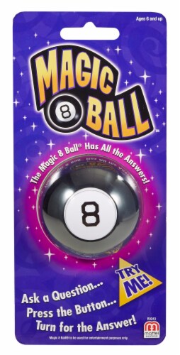 Mattel Mini Magic 8 Ball™ Toy Perspective: front