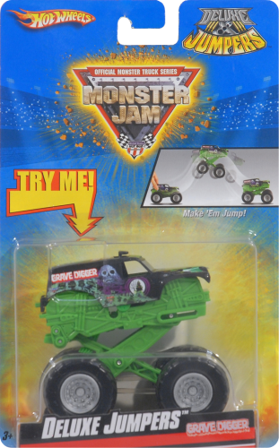 Mattel Hot Wheels® Deluxe Jumpers Monster Jam Vehicle - Assorted Perspective: front