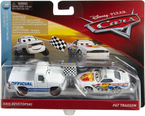 Disney Pixar Cars 3, Race Official Tom & Lightning McQueen 2-Pack, 1:55  Scale Die-Cast, 1 - Kroger