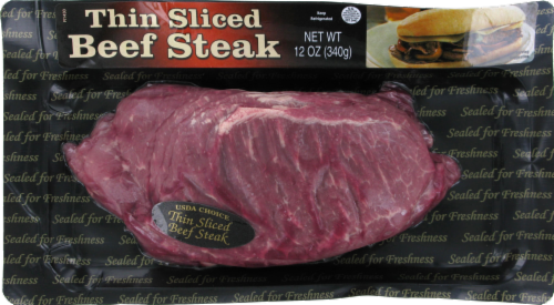 Tyson® Thin Sliced Beef Steak Perspective: front