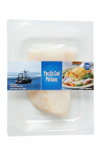 Pacific Seafood Pacific Cod Portions Perspective: front