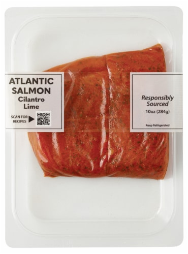 Packer Cilantro Lime Atlantic Salmon Perspective: front