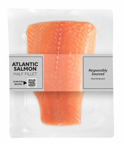 Atlantic Salmon Half Fillet Perspective: front