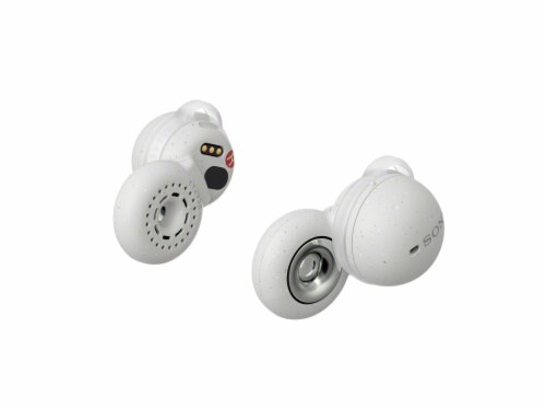 Sony LinkBuds Truly Wireless Earbuds - White Perspective: front