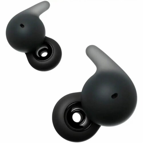 Sony WFL910B LinkBuds Open True Wireless Earbuds - Black Perspective: front