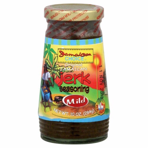 Jamaican Choice Original Jamaican Jerk Mild Seasoning Perspective: front