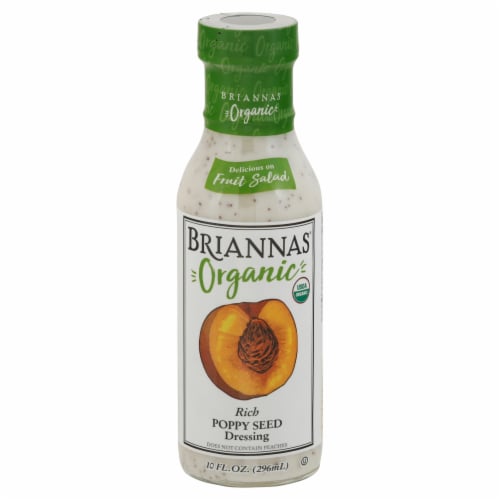Brianna's Organic Rich Poppy Seed Dressing Perspective: front