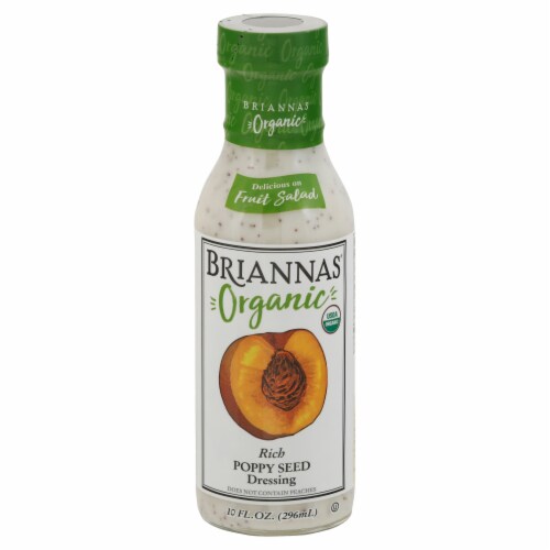 Brianna's Organic Rich Poppy Seed Dressing Perspective: front
