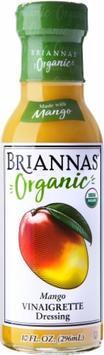 Brianna's® Organic Mango Vinaigrette Dressing Perspective: front
