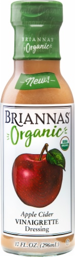 Brianna's Organic Apple Cider Vinaigrette Dressing Perspective: front