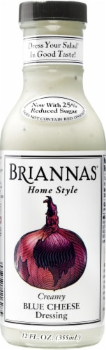 Brianna's Homestyle Creamy Blue Cheese Dressing Perspective: front