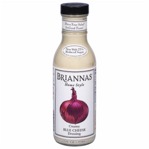 Briannas® Home Style Creamy Blue Cheese Salad Dressing Perspective: front