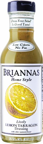 Brianna's Lively Lemon Tarragon Salad Dressing Perspective: front