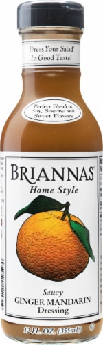 Brianna's Home Style Saucy Ginger Mandarin Dressing Perspective: front