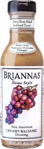 Brianna's New American Creamy Balsamic Dressing Perspective: front