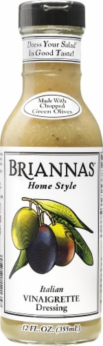 Brianna's Italian Vinaigrette Salad Dressing Perspective: front