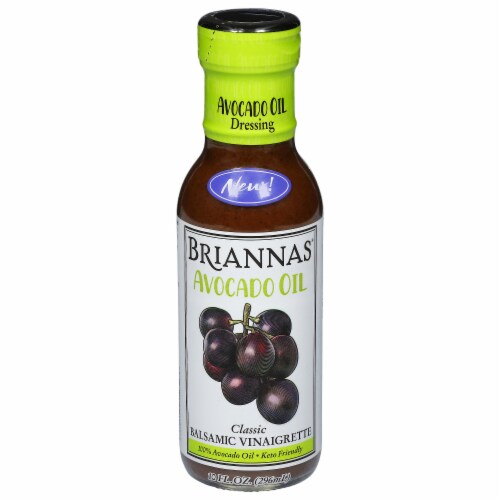 Brianna's® Classic Balsamic Vinaigrette with Avocado Oil Dressing Perspective: front