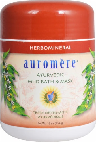 Auromere Herbomineral Ayurvedic Mud Bath & Mask Perspective: front