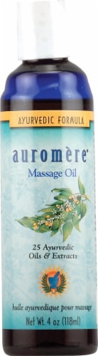 Auromere Ayurvedic Massage Oil Perspective: front