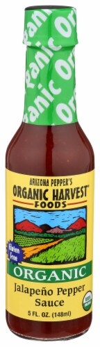 Organic Harvest® Jalapeno Pepper Sauce Perspective: front