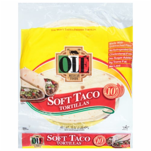 Ole Soft Taco Tortillas, 16 oz King Soopers