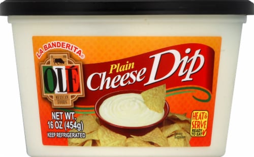 Ole Plain Cheese Dip Perspective: front