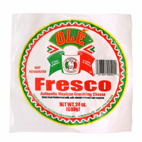 Ole Fresco Mexican Crumbling Cheese Perspective: front