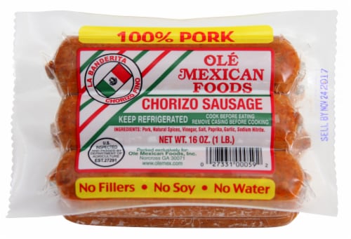 La Banderita Chorizo Fino Perspective: front