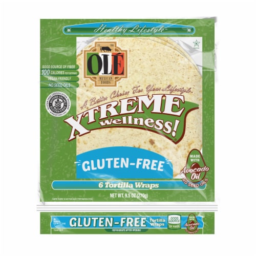 Ole Xtreme Gluten Free Tortillas Perspective: front