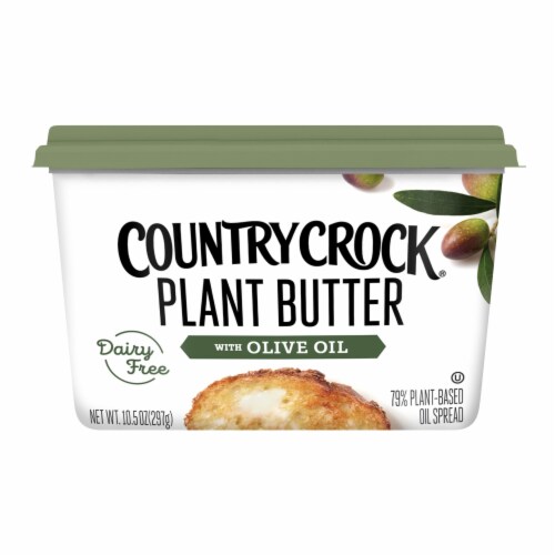 Country Crock Dairy Free Plant Butter with Olive Oil Perspective: front