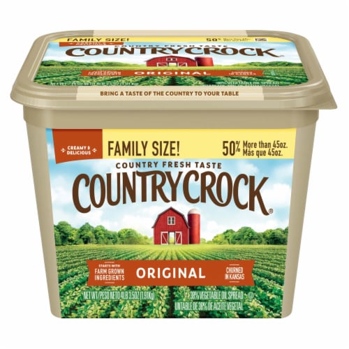 Country Crock Original Buttery Spread Perspective: front
