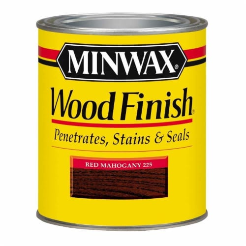 Minwax® Wood Finish Stain & Seal - Red Mahogany Perspective: front