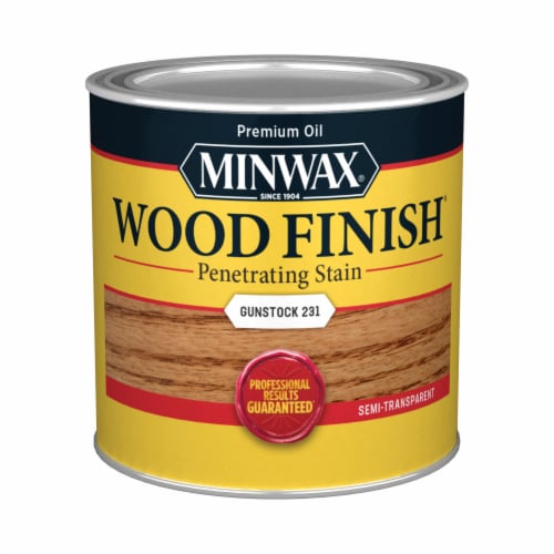 Minwax® Wood Finish® Gunstock 231 Penetrating Stain Perspective: front