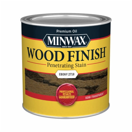 Minwax Wood Finish 2718 - Ebony Perspective: front