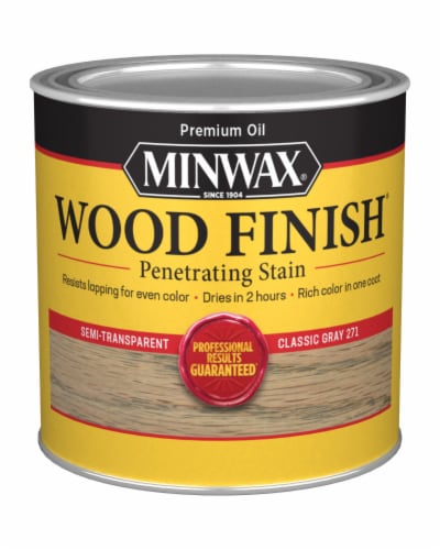Minwax® Classic Gray 271 Wood Finish Penetrating Stain Perspective: front