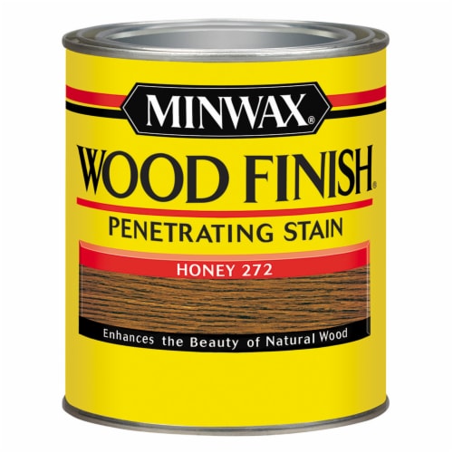 Minwax® Wood Finish Penetrating Stain - Honey Perspective: front