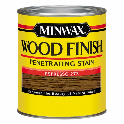 Minwax® Espresso 273 Wood Finish Penetrating Stain Perspective: front