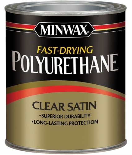 Minwax® Clear Satin Fast-Drying Polyurethane Perspective: front