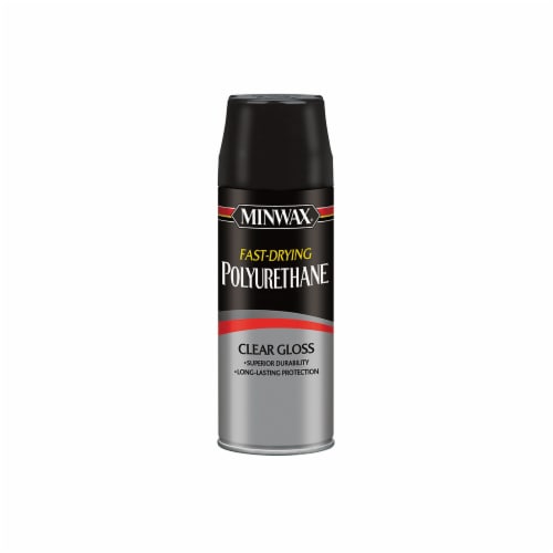 Minwax® Clear Gloss Fast Drying Polyurethane Perspective: front