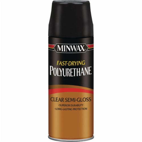 Minwax® Clear Semi-Gloss Fast-Drying Polyurethane Perspective: front